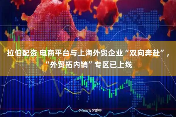拉伯配资 电商平台与上海外贸企业“双向奔赴”，“外贸拓内销”专区已上线